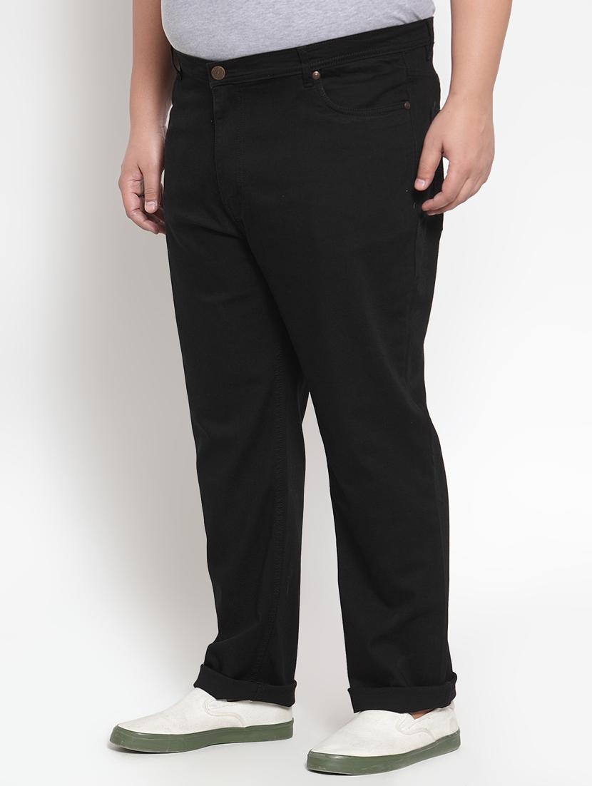 black solid plain jeans - 16828674 - Zoom Image - 2