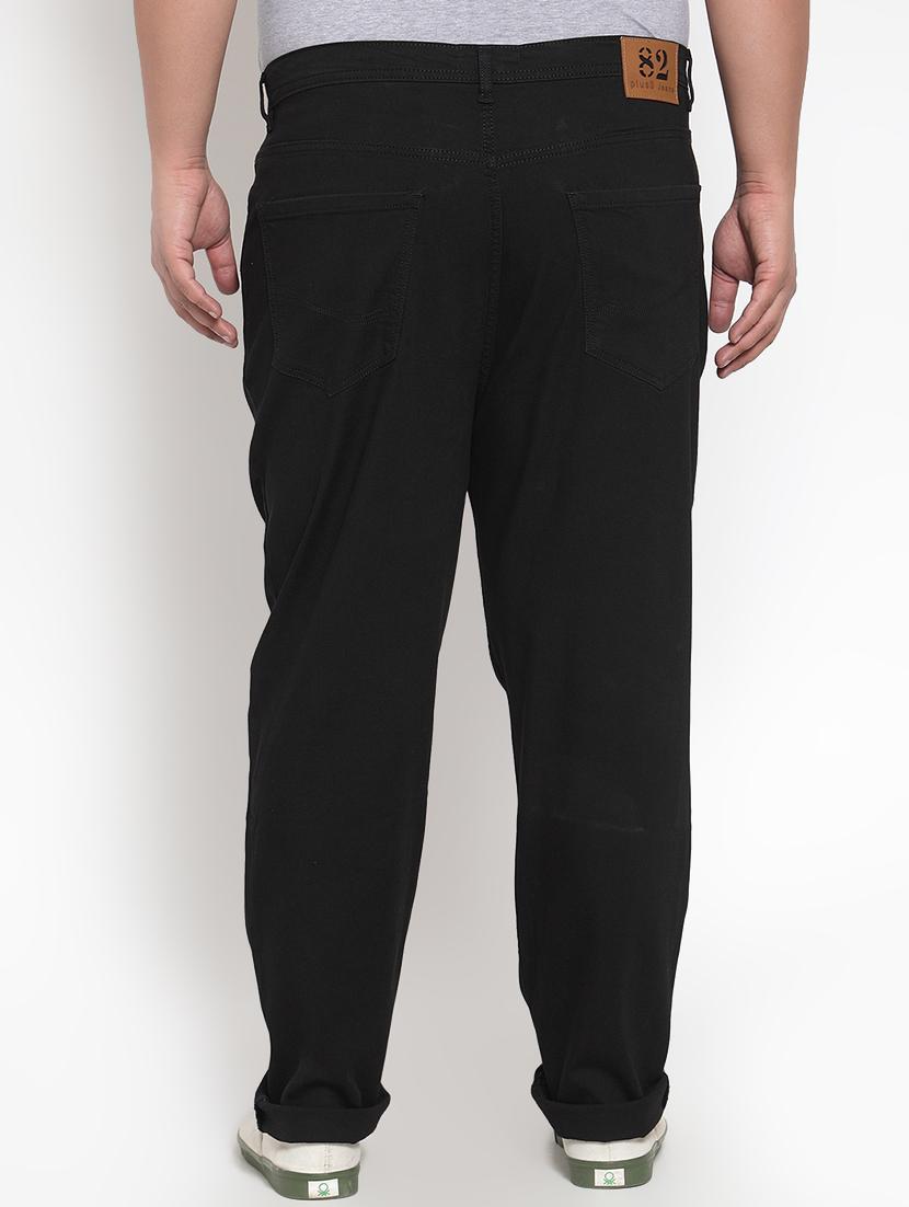 black solid plain jeans - 16828674 - Zoom Image - 3