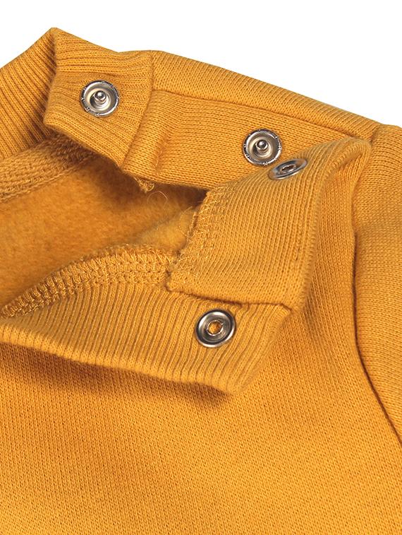 yellow cotton sweatshirt - 16828788 - Zoom Image - 3