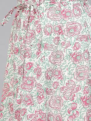 floral kurta skirt set - 16829436 - Standard Image - 5