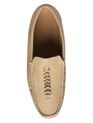 beige leatherette slip on loafers - 16829503 - Standard Image - 4