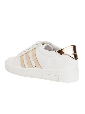 white lace-up sneakers - 16829651 - Standard Image - 2