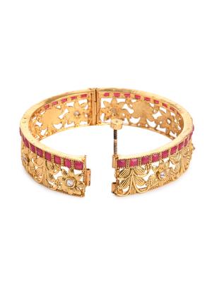 red gold metal bangle - 16829798 - Standard Image - 2