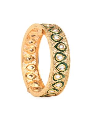 green gold metal bangle - 16829802 - Standard Image - 2