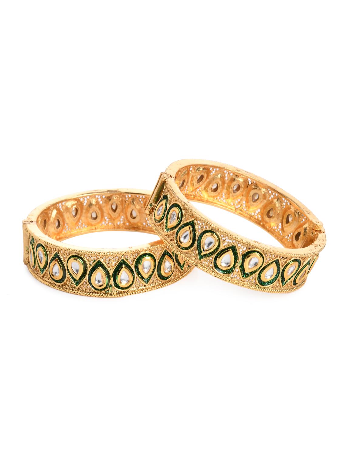 green gold metal bangle - 16829802 - Zoom Image - 1