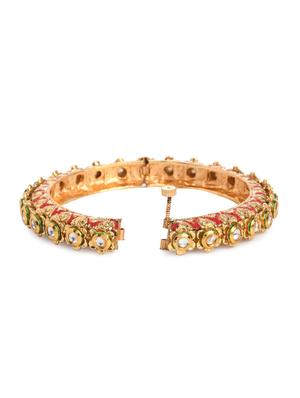 multi color gold metal bangle - 16829811 - Standard Image - 3