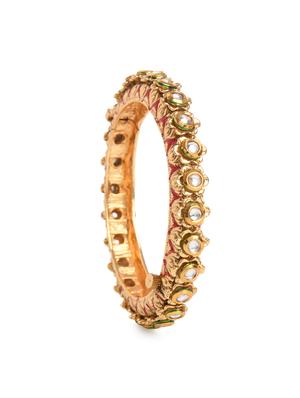 multi color gold metal bangle - 16829811 - Standard Image - 4