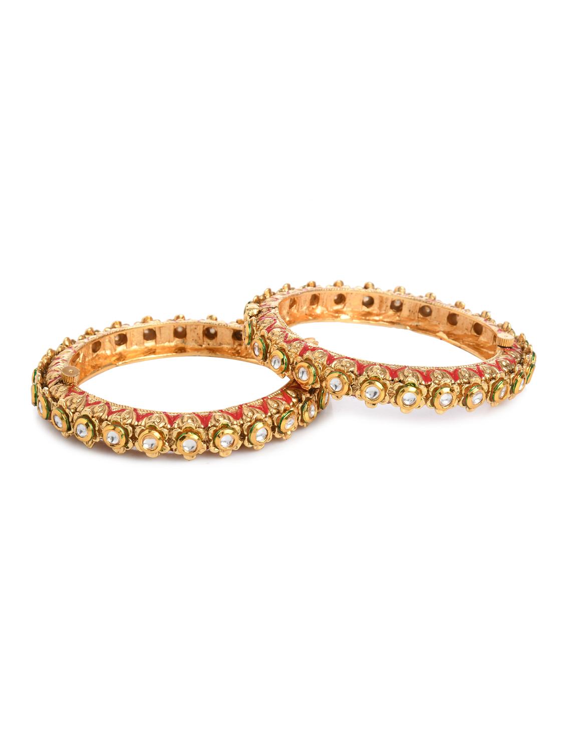 multi color gold metal bangle - 16829811 - Zoom Image - 1