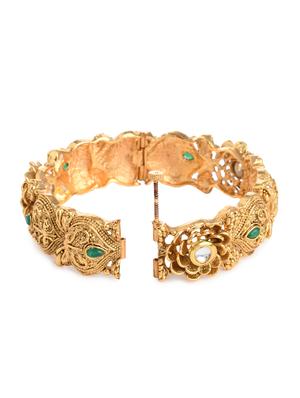gold metal bangle - 16829812 - Standard Image - 2