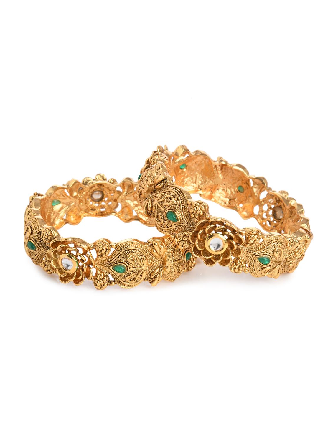 gold metal bangle - 16829812 - Zoom Image - 1