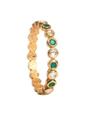 green gold metal bangle - 16829815 - Standard Image - 3
