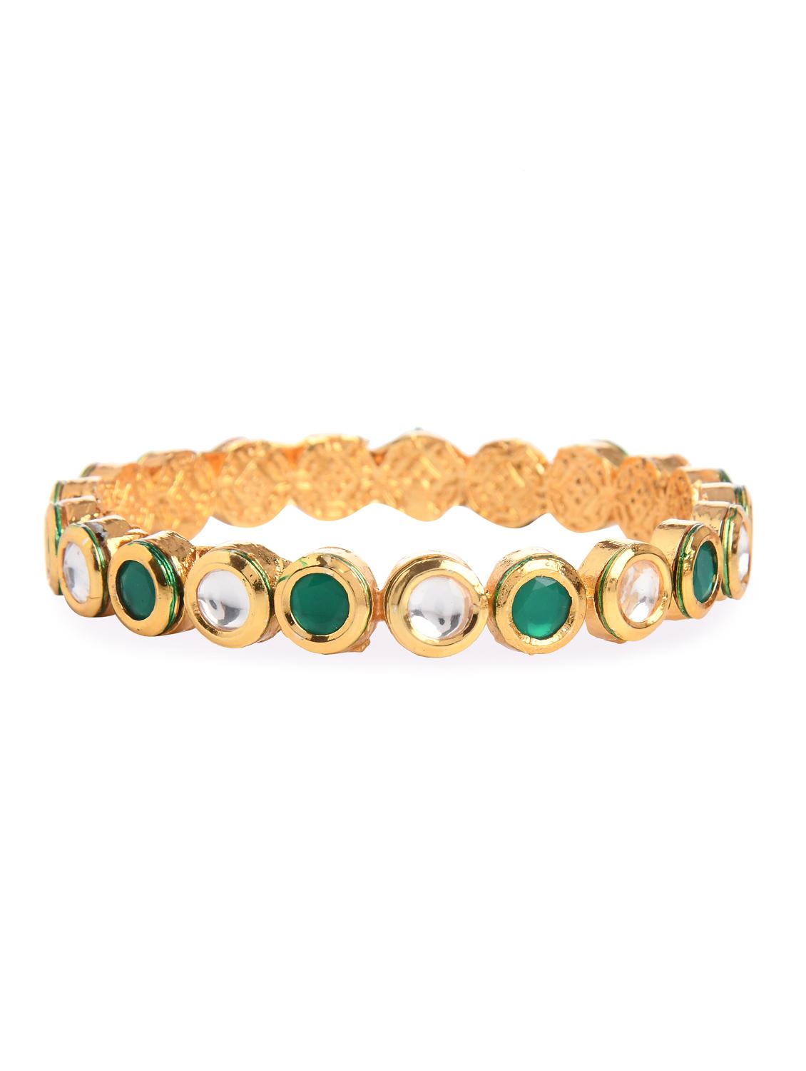 green gold metal bangle - 16829815 - Zoom Image - 2