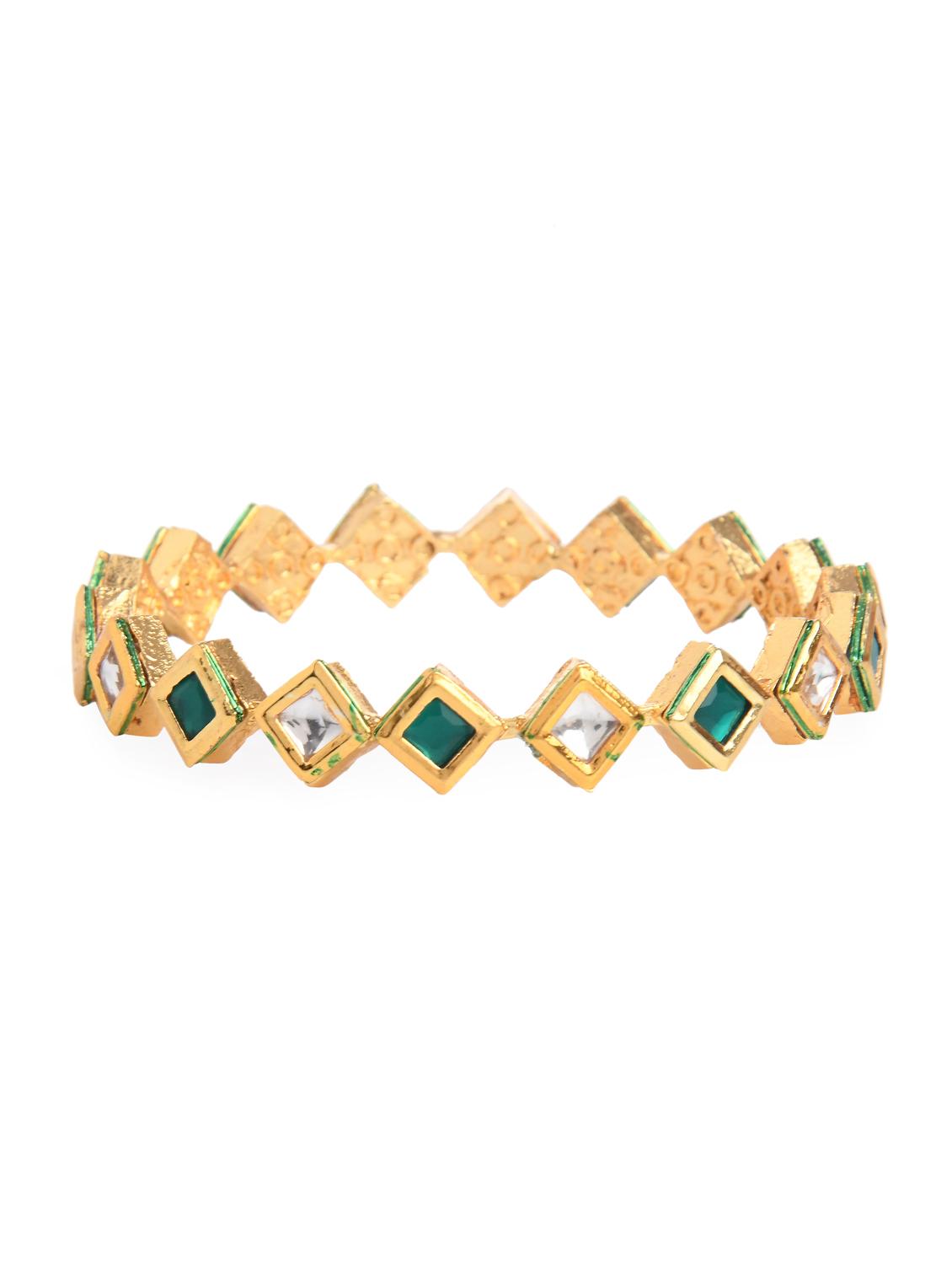 green gold metal bangle - 16829819 - Zoom Image - 2