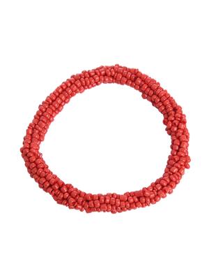 red metal beaded bracelet - 16829825 - Standard Image - 2