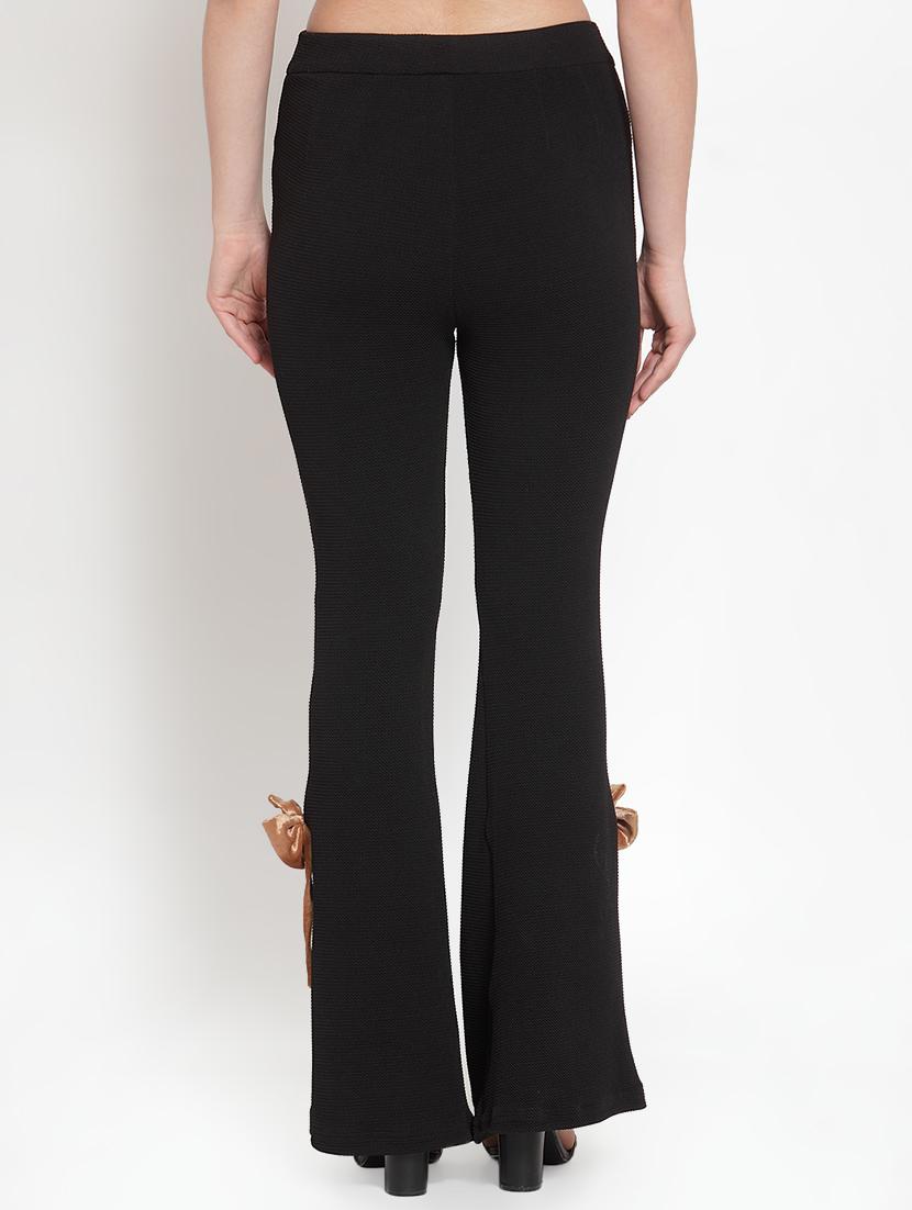 boot cut bow enhanced trouser - 16830192 - Zoom Image - 3