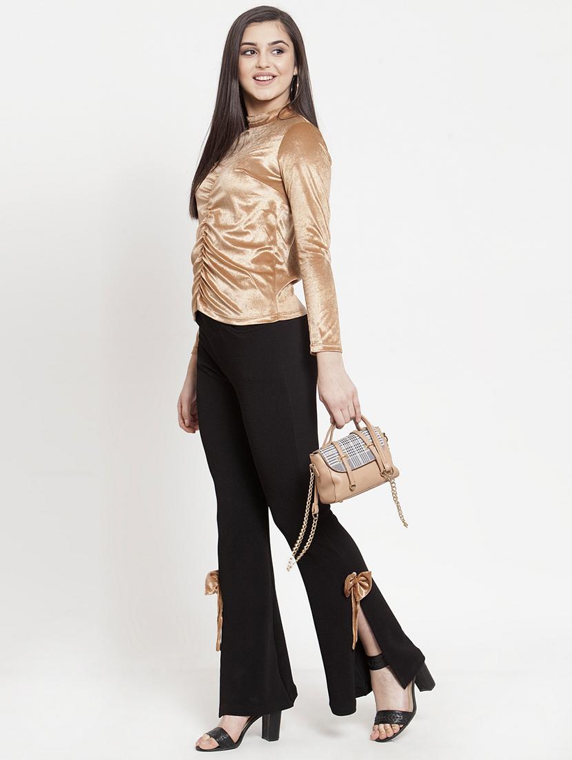 boot cut bow enhanced trouser - 16830192 - Zoom Image - 4