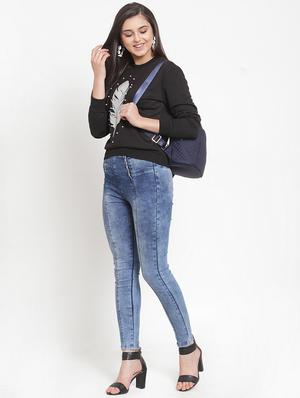 pearl embellished printed sweatshirt - 16830214 - Standard Image - 4