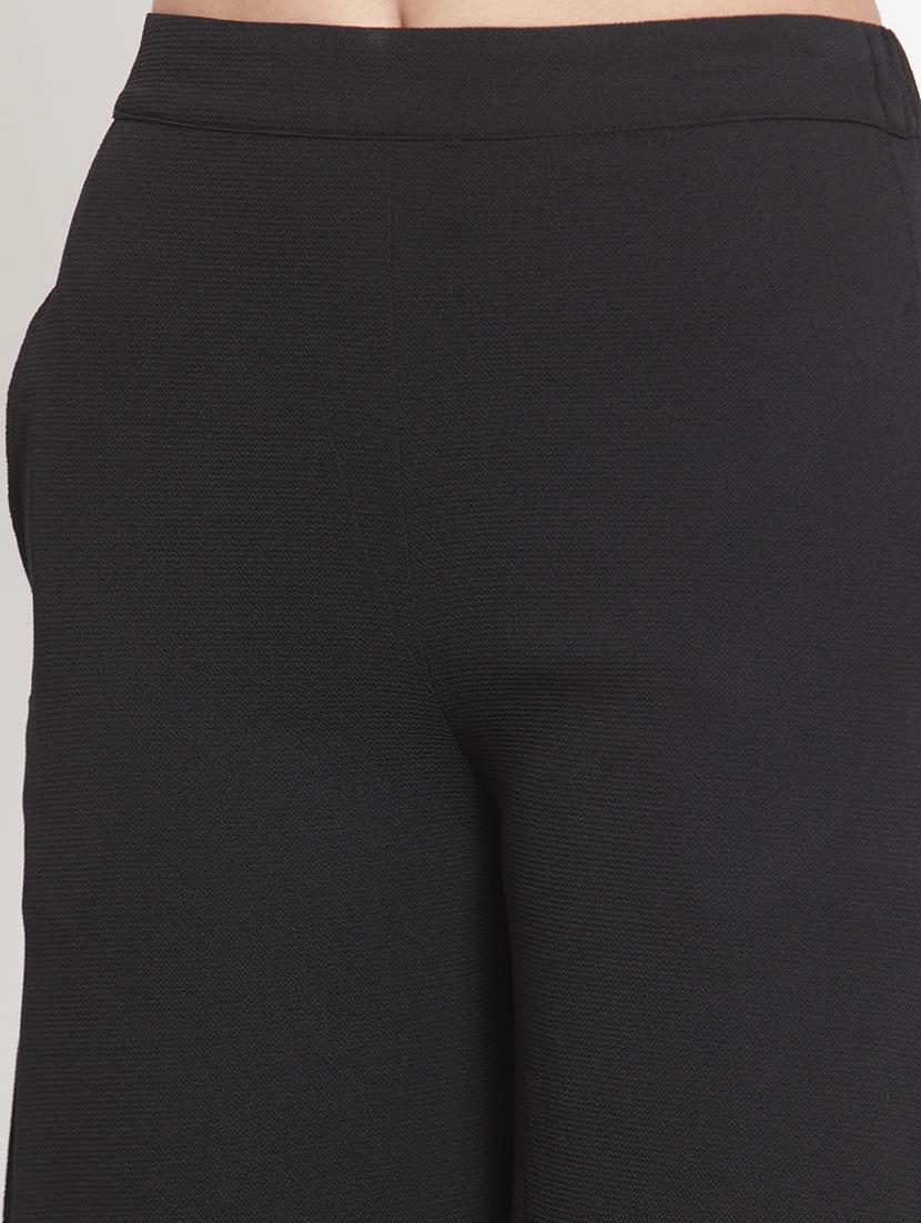 high rise frill detail palazzos - 16830224 - Zoom Image - 5