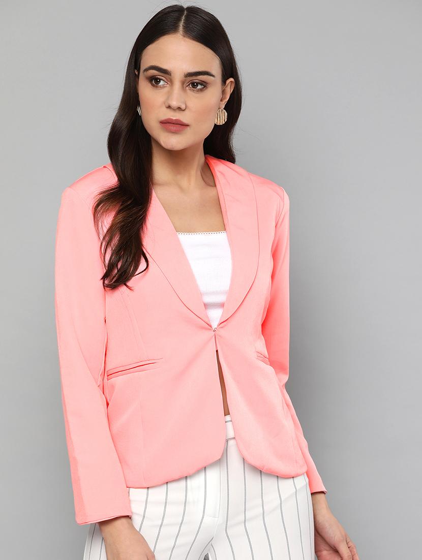 pocket slit solid jacket - 16830652 - Zoom Image - 1
