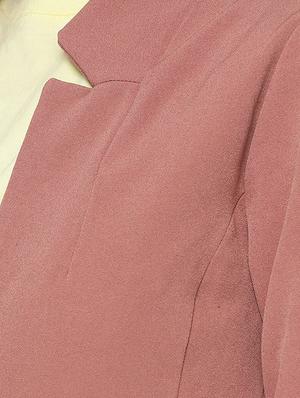 pocket slit solid blazer - 16830663 - Standard Image - 4