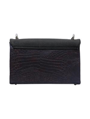 brown leatherette (pu) regular sling bag - 16830668 - Standard Image - 2