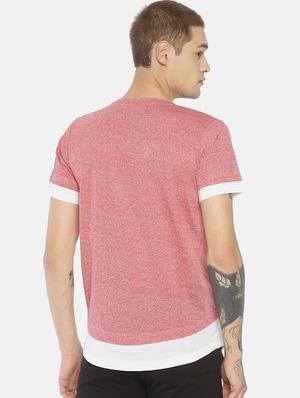 red cut & sew t-shirt - 16830697 - Standard Image - 3
