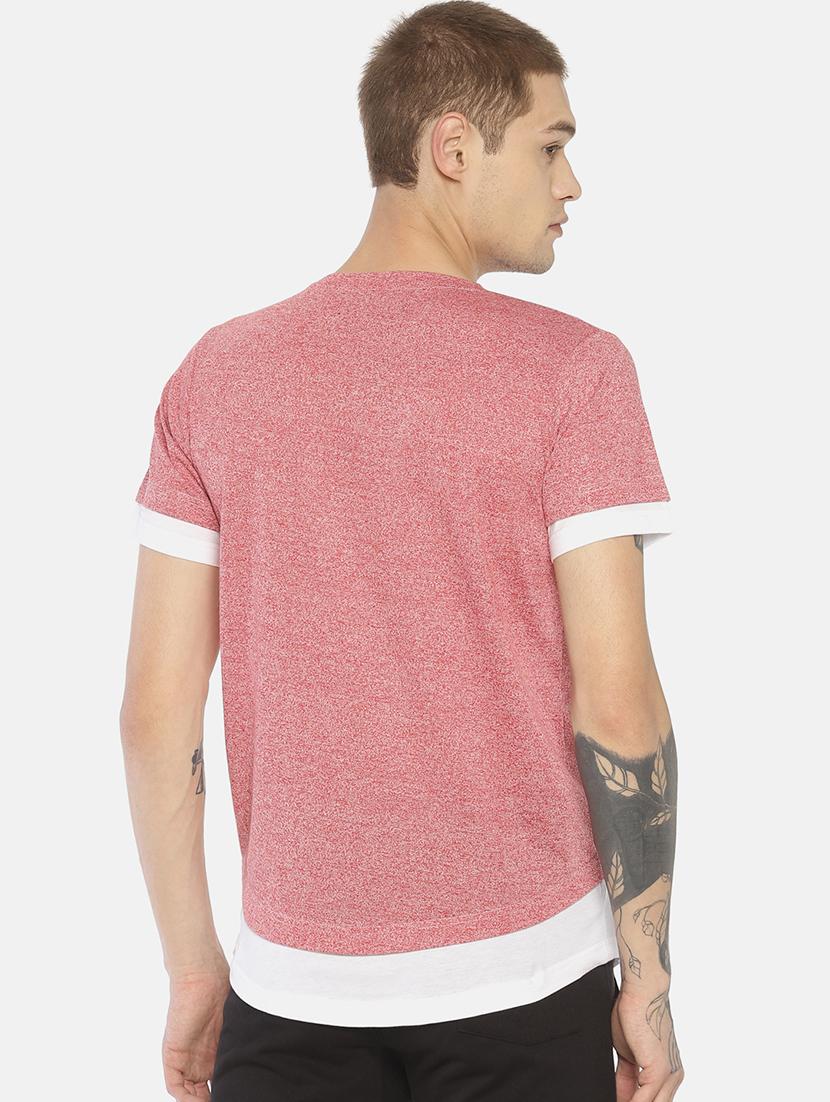 red cut & sew t-shirt - 16830697 - Zoom Image - 3