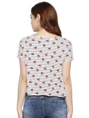 round neck quirky tee - 16830796 - Standard Image - 3