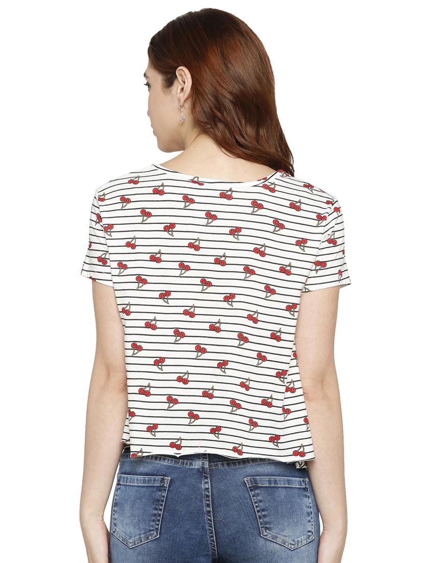 round neck quirky tee - 16830796 - Zoom Image - 3