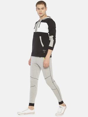 grey colorblock sweatshirt - 16830918 - Standard Image - 4