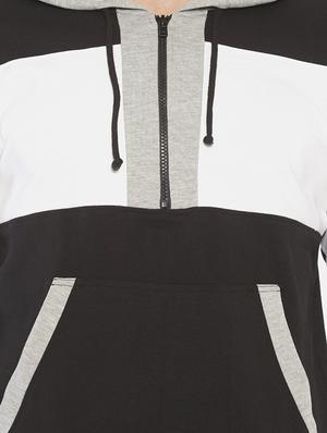 grey colorblock sweatshirt - 16830918 - Standard Image - 5