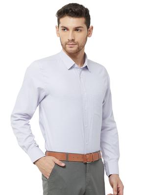 purple checkered formal shirt - 16830939 - Standard Image - 2