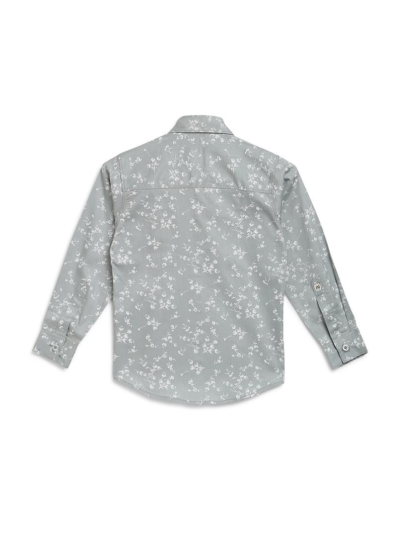 grey cotton shirt - 16830960 - Zoom Image - 2