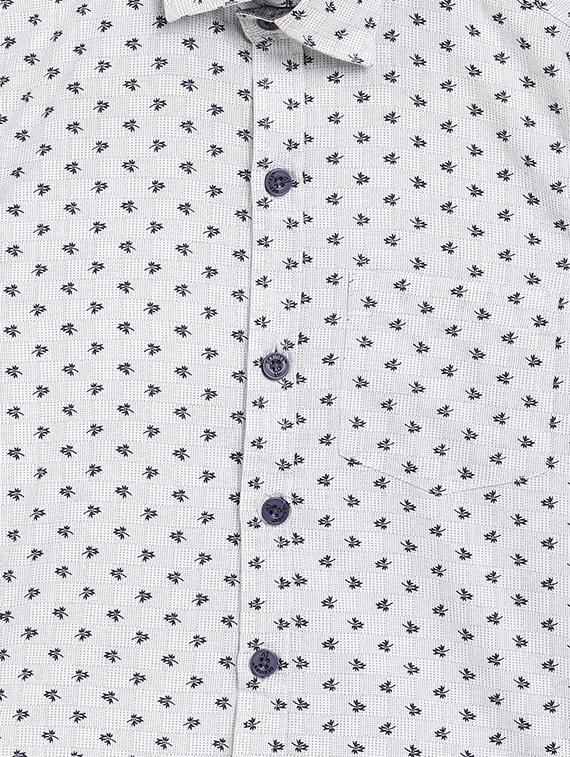 white cotton shirt - 16830966 - Zoom Image - 3