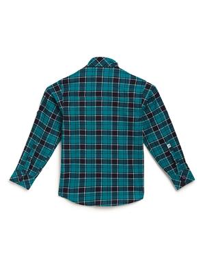 green cotton shirt - 16830973 - Standard Image - 2
