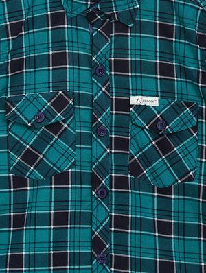 green cotton shirt - 16830973 - Standard Image - 3