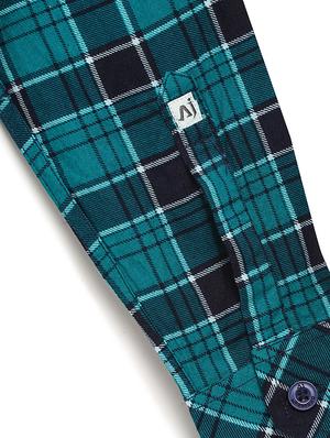 green cotton shirt - 16830973 - Standard Image - 4