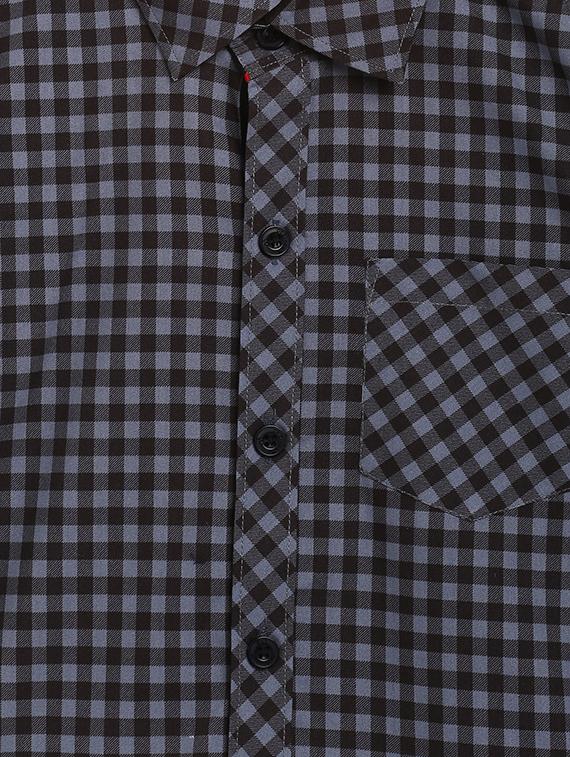 grey cotton shirt - 16830979 - Zoom Image - 3
