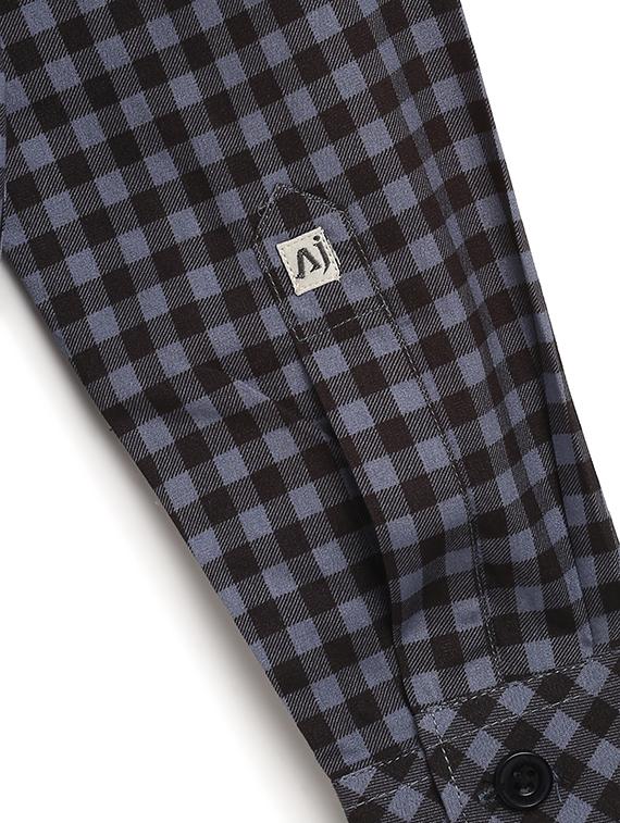 grey cotton shirt - 16830979 - Zoom Image - 4