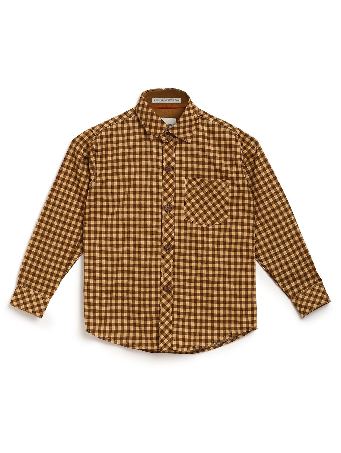 yellow cotton shirt - 16830982 - Zoom Image - 1