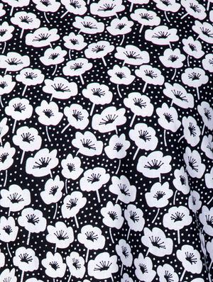 tie front floral top - 16830993 - Standard Image - 5