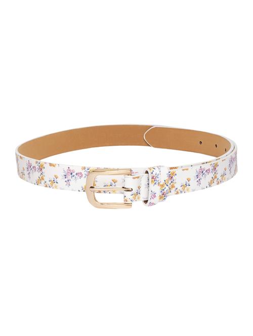 white polyeater belt - 16831098 - Standard Image - 1