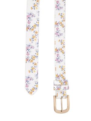 white polyeater belt - 16831098 - Standard Image - 3