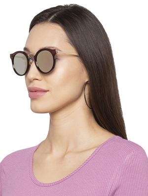 globus full rim cat eye mauve sunglasses - 16831115 - Standard Image - 4