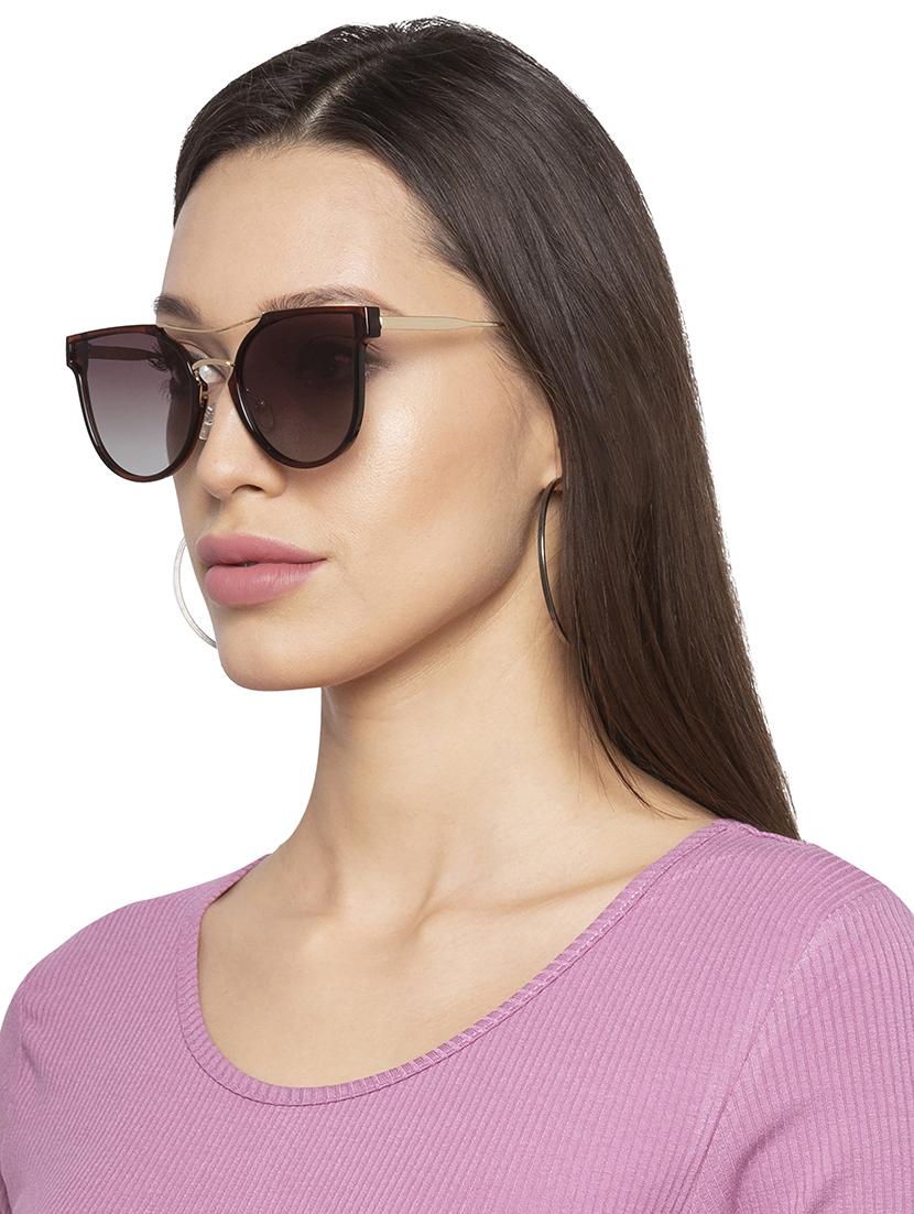 globus full rim cat eye black sunglasses - 16831135 - Zoom Image - 4