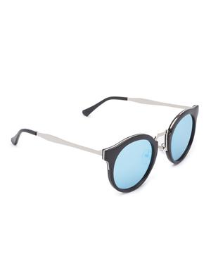 globus full rim black wayfarer sunglasses - 16831142 - Standard Image - 2