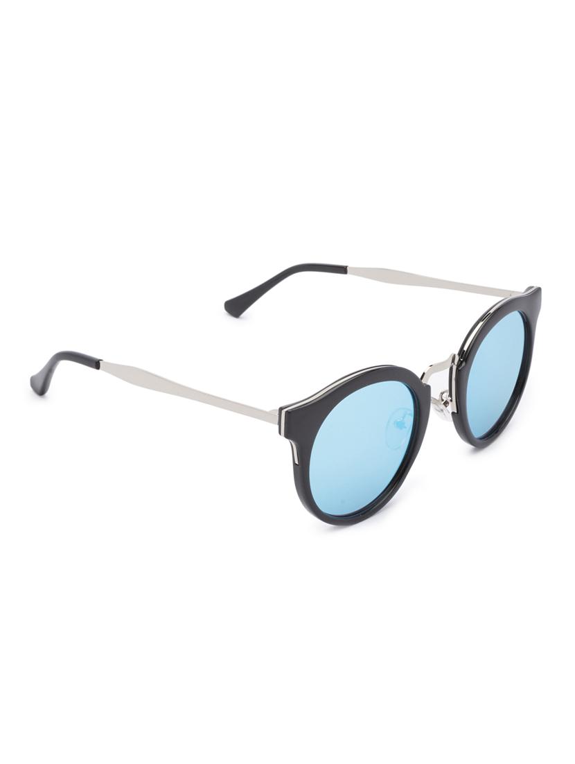 globus full rim black wayfarer sunglasses - 16831142 - Zoom Image - 2