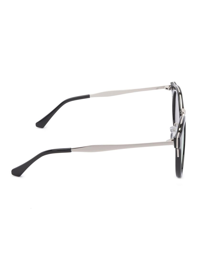 globus full rim black wayfarer sunglasses - 16831142 - Zoom Image - 3