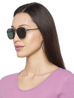 globus full rim black wayfarer sunglasses - 16831143 - Standard Image - 4