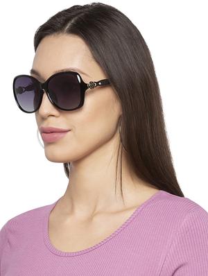 globus black full rim wayfarer sunglasses - 16831147 - Standard Image - 4